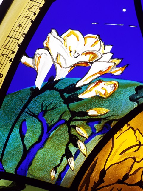 Stained glass artist Fort William