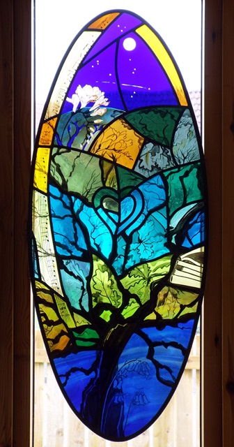 Stained glass in Fort William